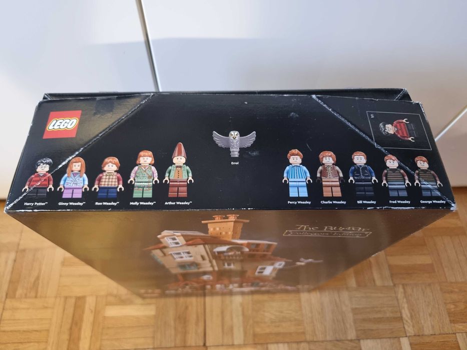 Pudełko i instrukcja od LEGO 76437 Harry Potter - Nora