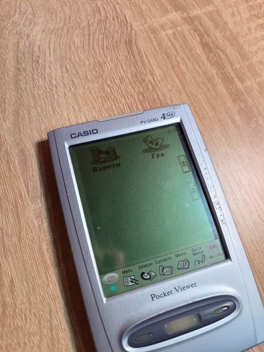 Карманный компьютер Casio PV-S460.