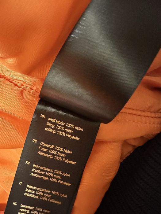 Куртка-бомбер Alpha Industries MA-1 VF NASA