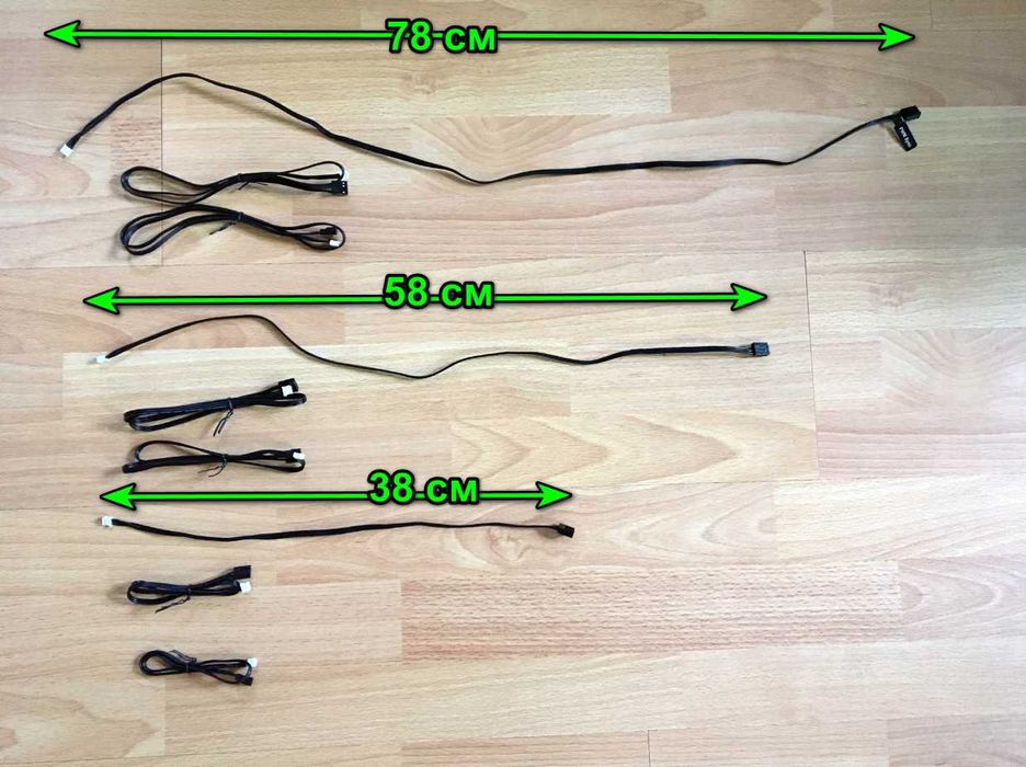 PWM Sync кабель для кулеров 4 pin на 3 пин