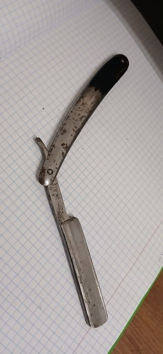 Stara brzytwa,nóż,  barber, fryzjer.