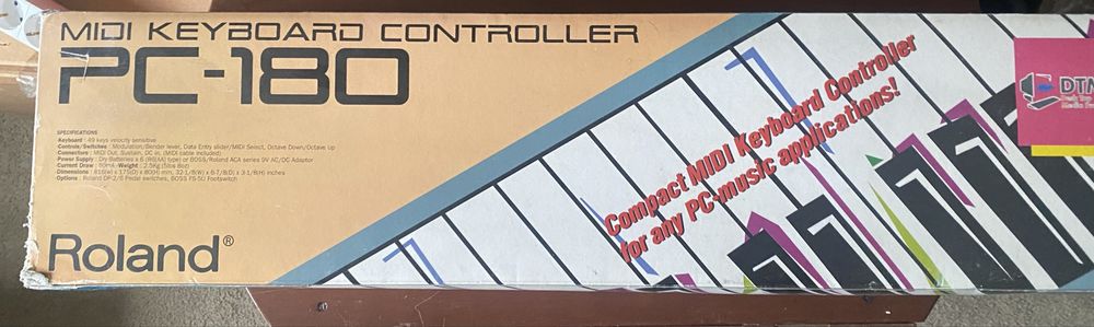 Teclado MIDI Roland PC180