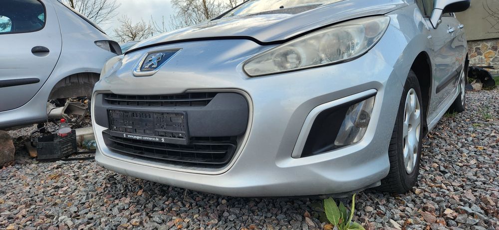 Бампер пежо Peugeot 12р рест EZRC колір фарби