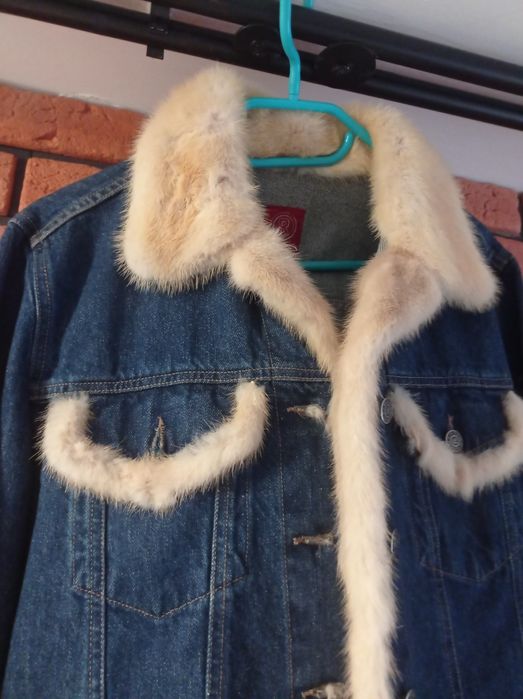 Kurtka dżinsowa damska