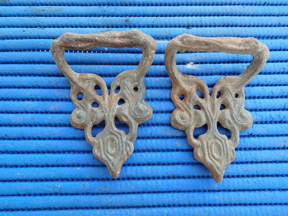 Pegas de panelas antigas de ferro e aluminio  fundido