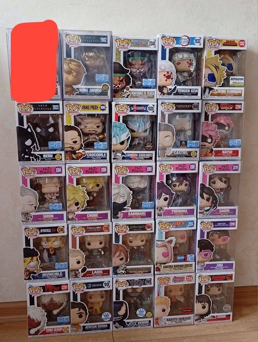 Funko pop leveling naruto kaiju black jujutsu bleach hunter demon