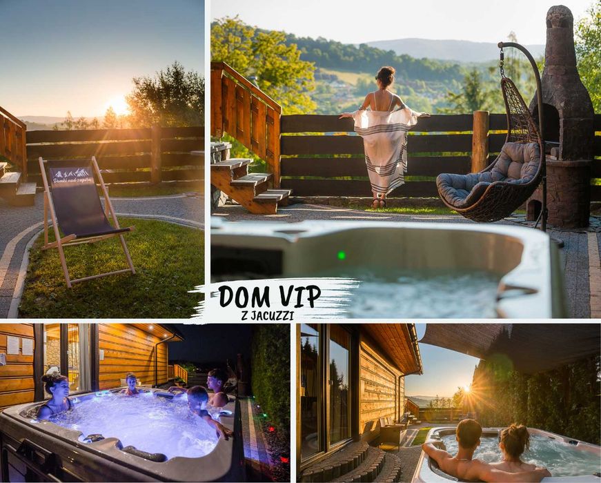 Domki Centrum Soliny 150m do Zapory i PKL/Ferie Dom z Jacuzzi wiejski