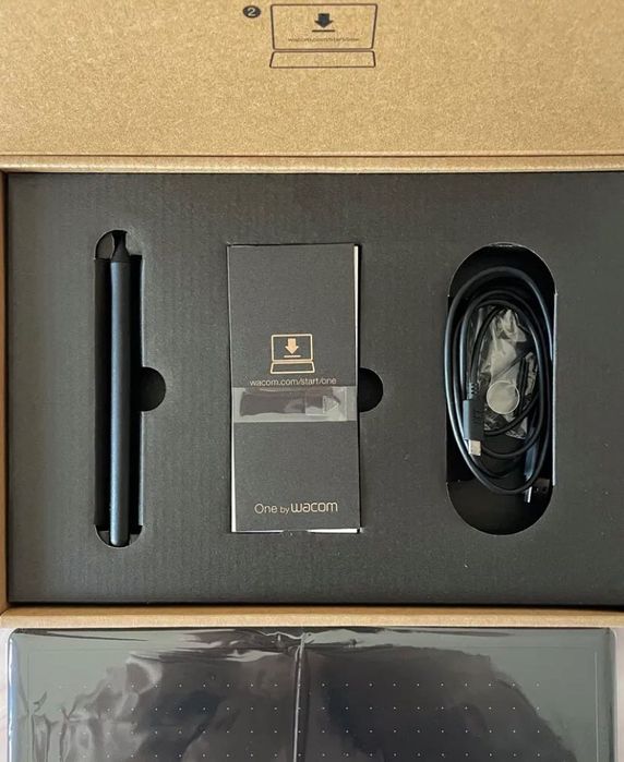 Mesa digitalizadora Wacom, usada uma vez