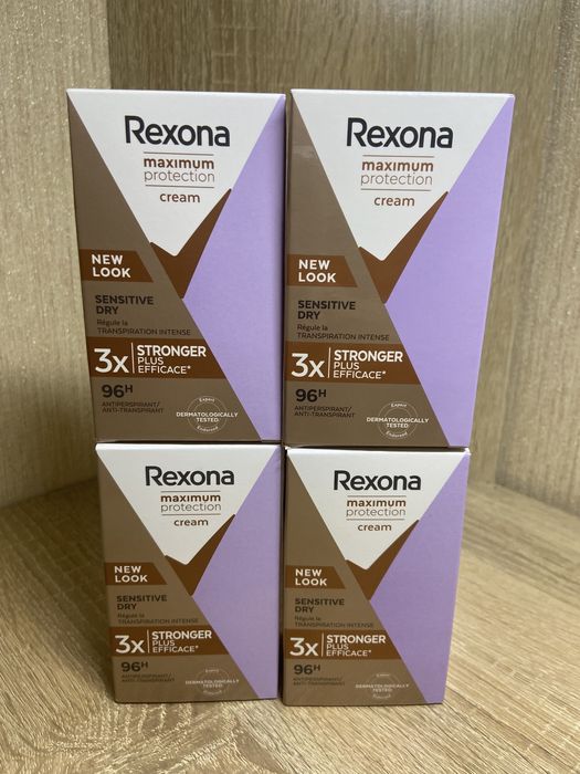 ЖІНОЧІ 255! РОЖЕВІ 270! ЧОЛ 270! Кремовий дезодорант антиперспирант Rexona Рексона