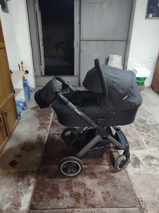 Коляска 2 в 1 стан тверда чітвірка