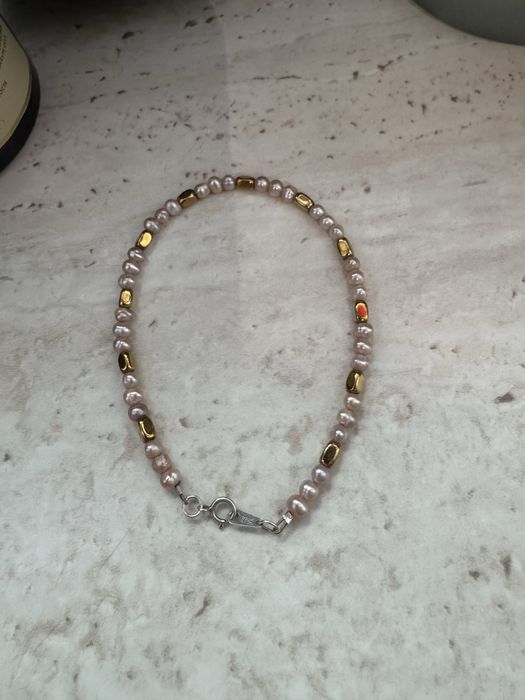 Bransoletka perły naturalne