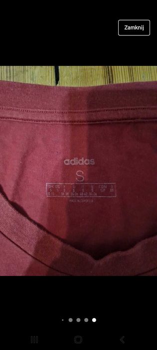 Bluzka Adidas rozmiar S