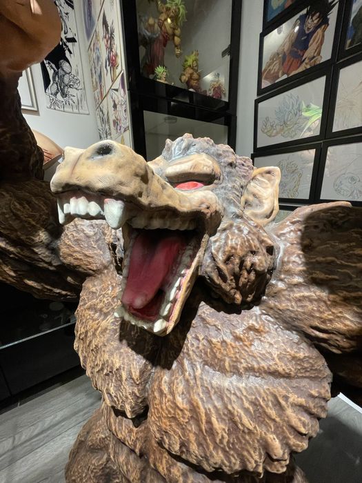Goku Oozaru 1,30m – Estátua 3D Peça Única (Rara)