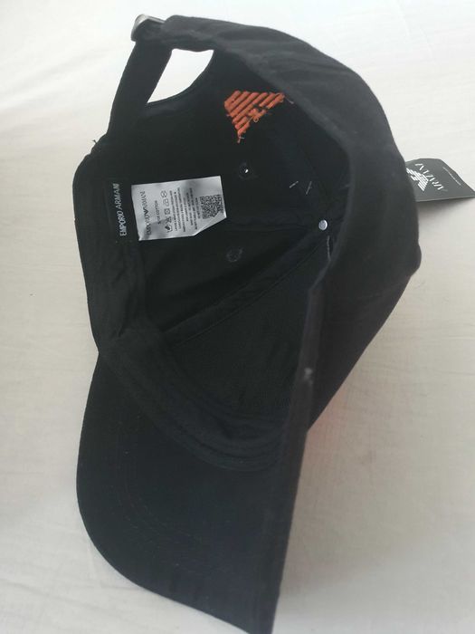 NOWA czapka z daszkiem Emporio Armani snapback EA 3d regulowany