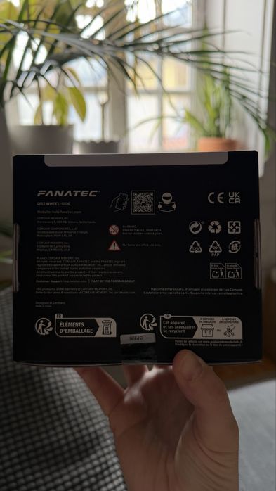 Fanatec QR2 NOVO na caixa - ORIGINAL
