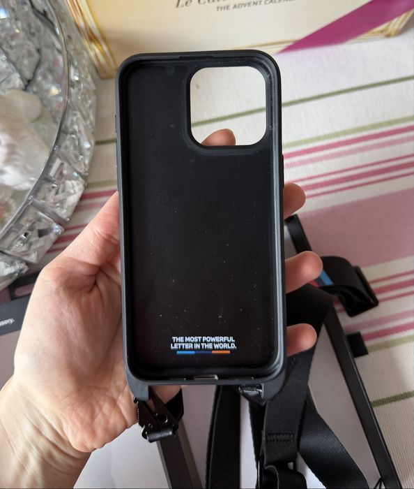 Case BMW M do iPhone 15 pro max czarne że smyczą