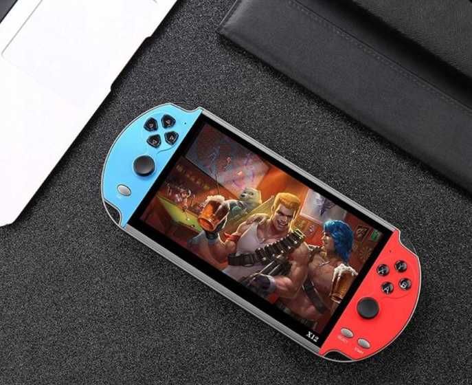 Mini Konsola Retro X12 8GB 1000 Gier Przenośna Mini PL Menu - OKAZJA