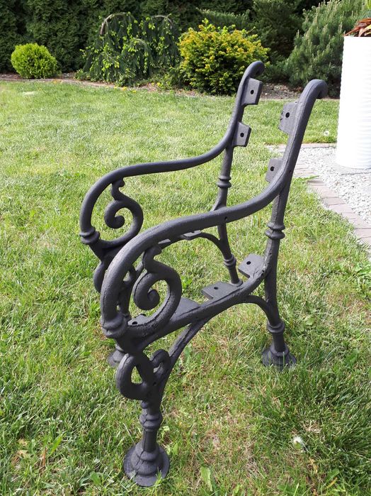 Nogi Żeliwne do ŁAWEK Super Mocne Wersja Wiedeńska Polski odlew !!!