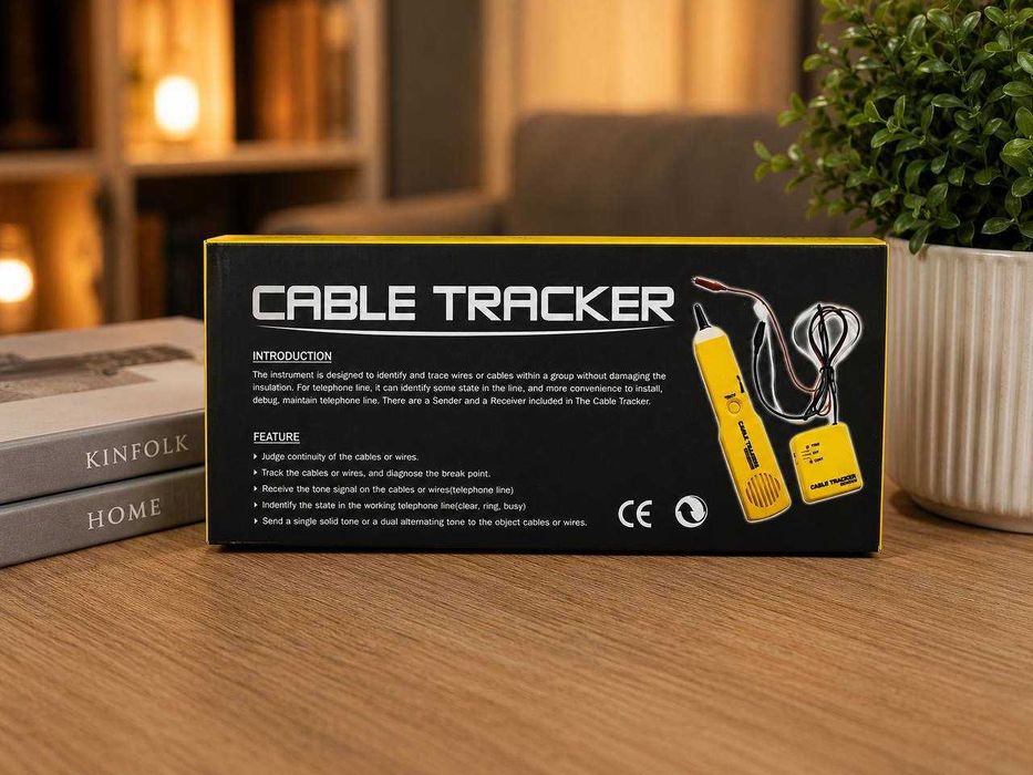 Szukacz Przewodów Cable Tracker Tester Kabli RJ11 RJ45