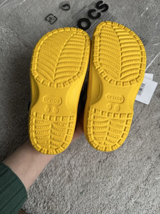 Дитячі сабо C13 Crocs Fun Lab MINIONS 30-31 дитячі крокси 19,5 см