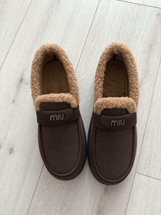 Лофери зимові miu miu (39-40)