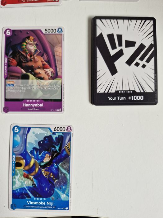 TCG one piece cartas starter deck shanks