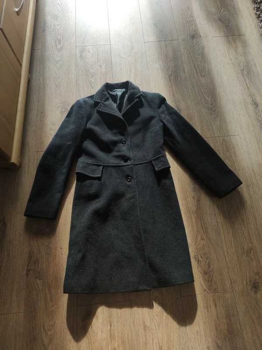 Płaszcz Zara z kieszeniami, elegancki S