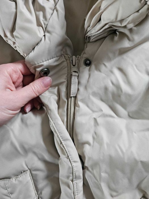 Carry bezowa kurtka pikowana M 38 nude