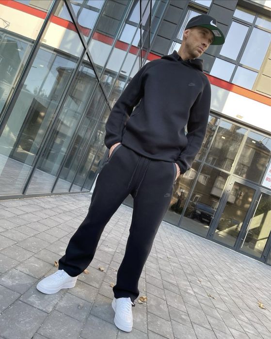 Чоловіча Толстовка nike m nk tch po hoodie (FB8016-010)