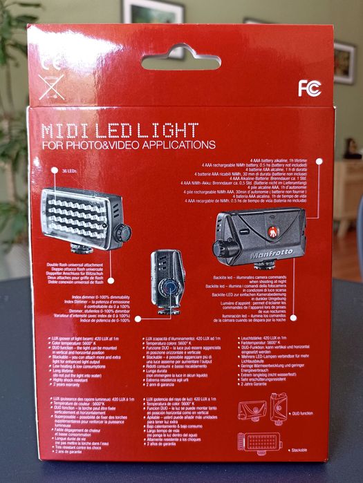 Manfrotto Mini Led Light ML360H - Projector LED
