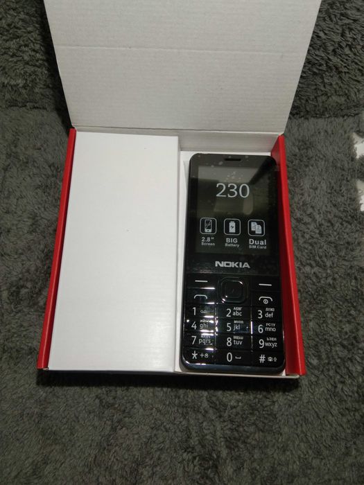 Nokia 230 black, лучший кнопочный телефон, новый
