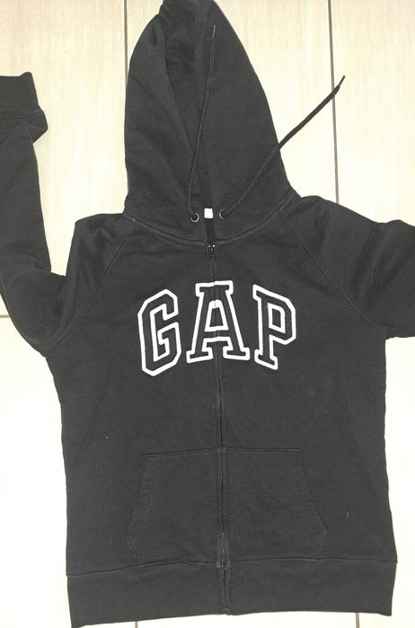 Bluza  rozpinana GAP czarna M młodzieżowa
