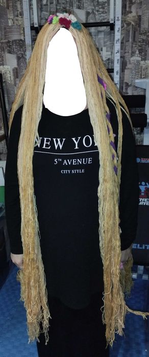 Перука "Рапунцель" ручна робота