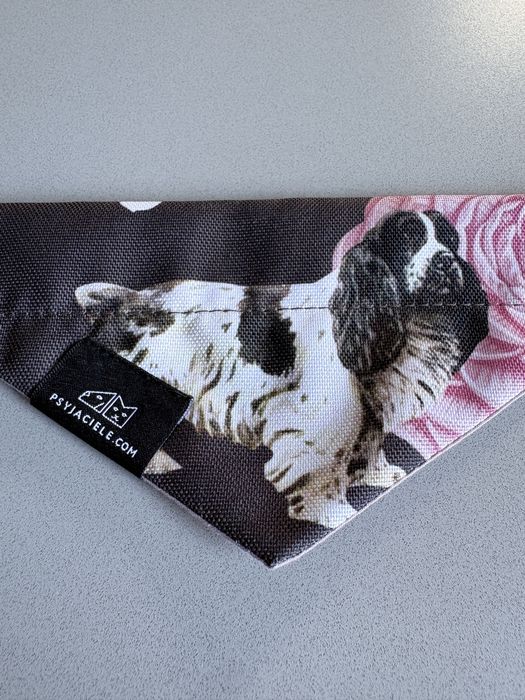 Bandana dla psa zakladana na obrożę XS Psyjaciele