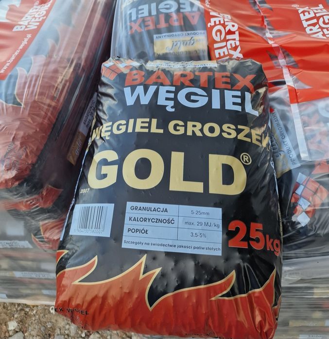 Węgiel Groszek Bartex Gold 29MJ PROMOCJA