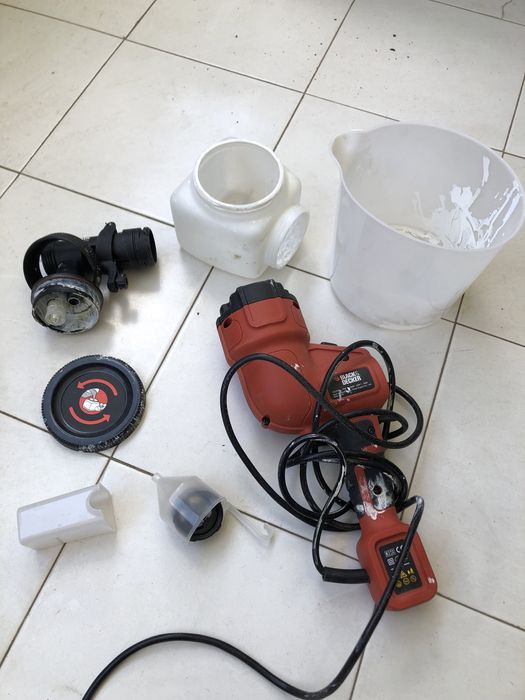 Pistola de pintura eletrica Black&Decker