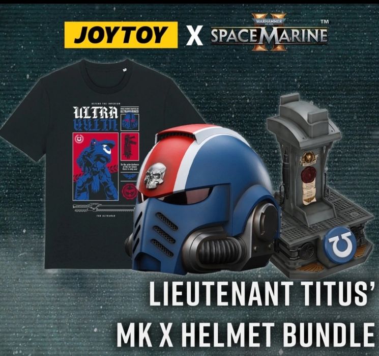 Capacete warhammer 40k Titus