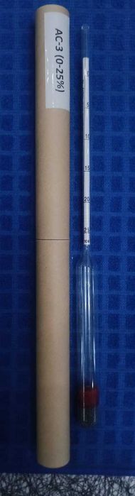 Ареометр ГОСТ спиртомер сахаромер (виномер ) АСП-3, АС-3