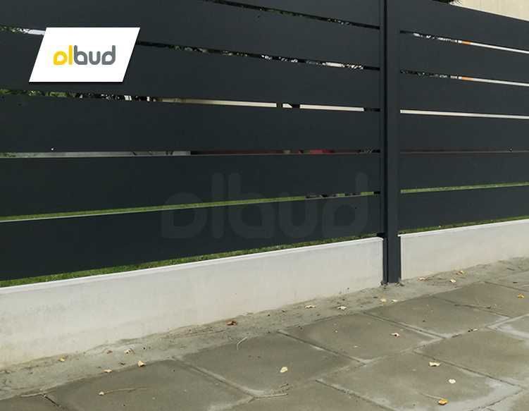 Podmurówka betonowa pod ogrodzenie gładka- 250x30 cm Gdynia