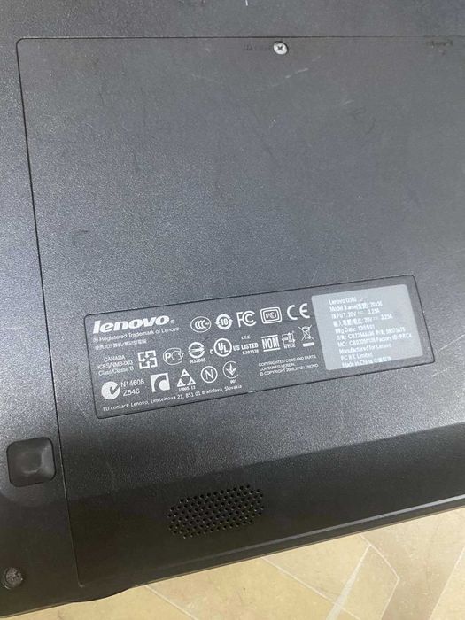 Ноутбук Lenovo G580 на запчасти