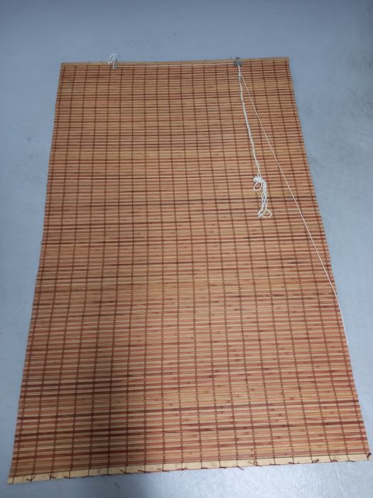 Estore rústico em palhinha 1,00m x 2,00m