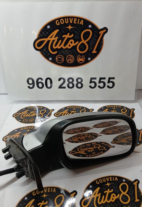 Espelho retrovisor eletrico direito peugeot 307 ano 2006 cinza