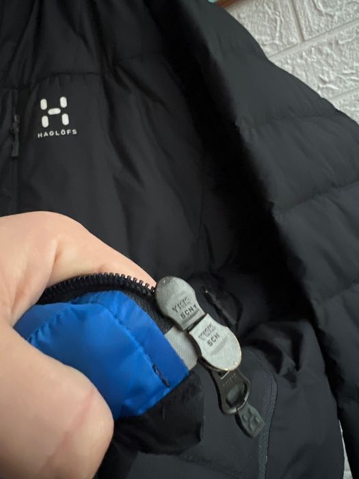 Пуховик Haglofs Bivvy pertex зимовий теплий натуральний пух рХХЛ