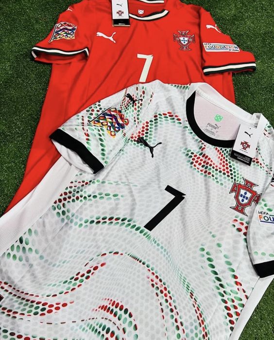 Kit Camisolas Portugal Cristiano Ronaldo 7 Versão Player