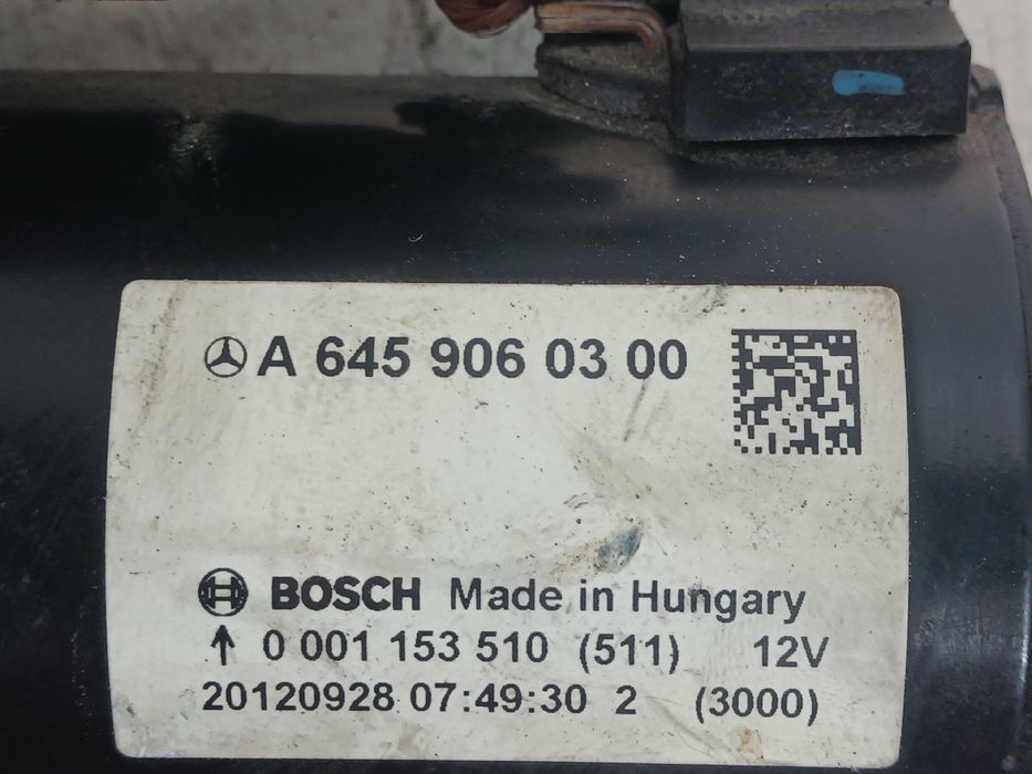 Motor de arranque MERCEDES-BENZ Classe A (W176)