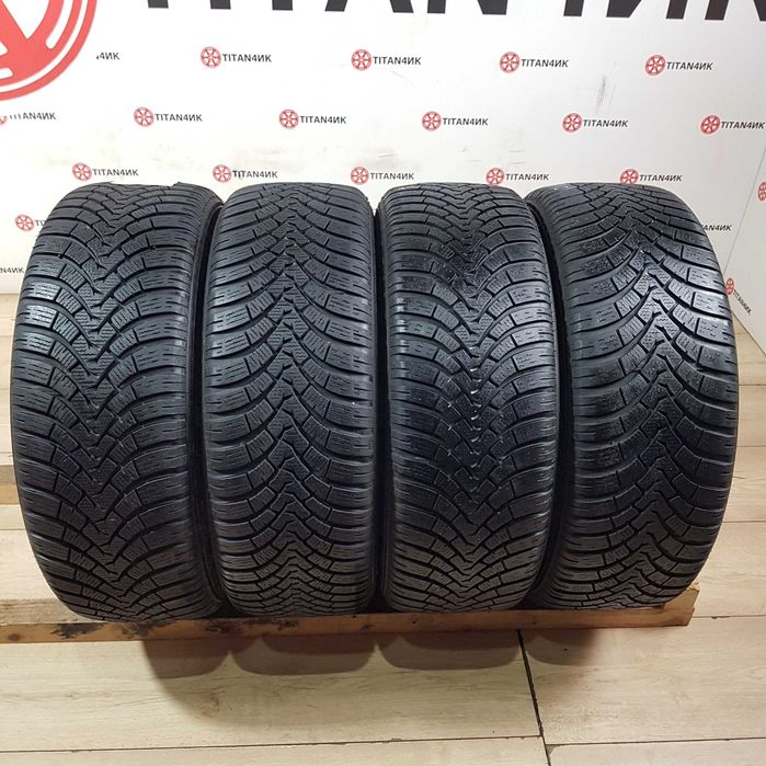 +4шт Шини зимові 185/55/15 Falken Eurowinter HS01 Зима R15 колеса гума