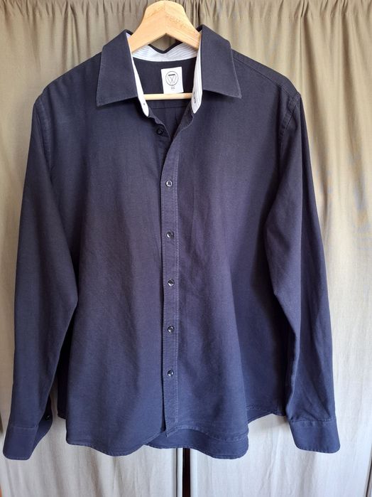 Camisa Homem Azul Marinho