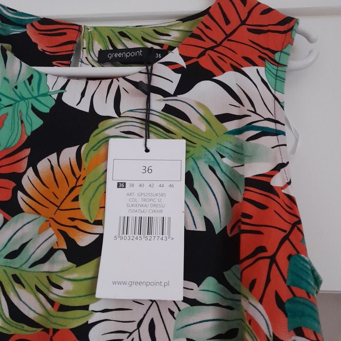 Sukienka letnia Greenpoint r.36 nowa wiskoza