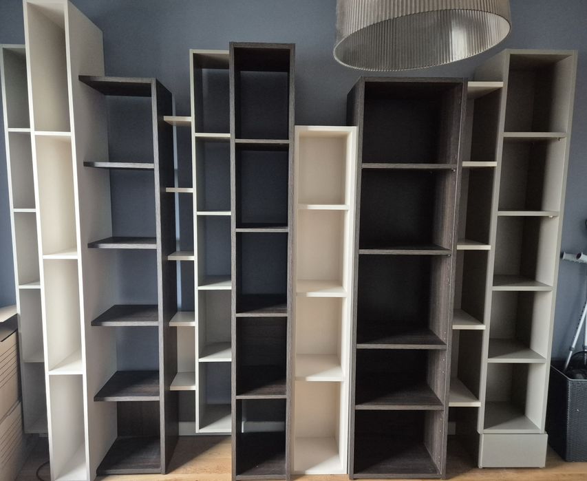 Zestaw: 2 regały i słupek - biblioteczka