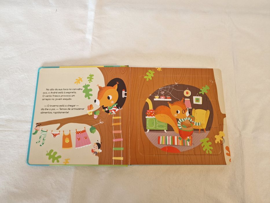 O meu primeiro livro - Puzzle.  NOVO